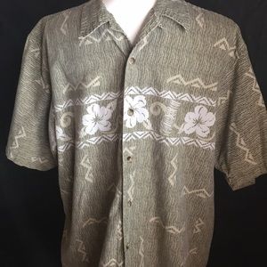 Pacific Coast Highway Tahiti Button Down